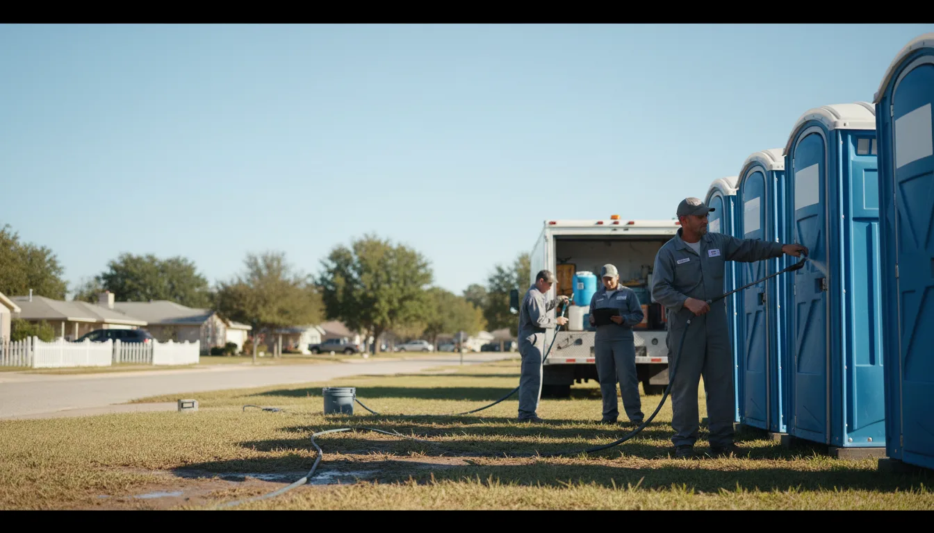 Long-Term Portable Toilet Rental in Moundville, AL near me
